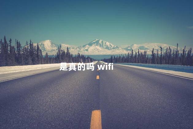 是真的吗 wifi